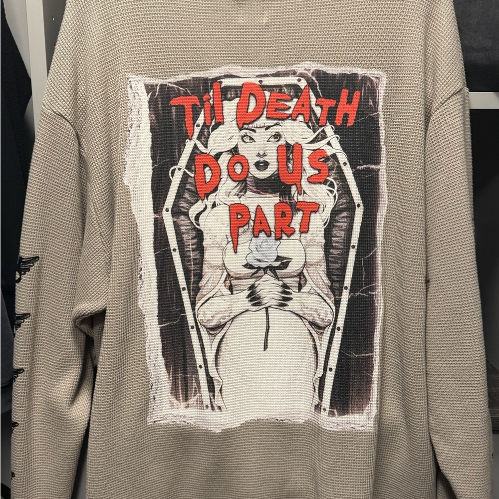 Boys Lie Beyond the Veil Thermal Tee - Picture 2 of 2